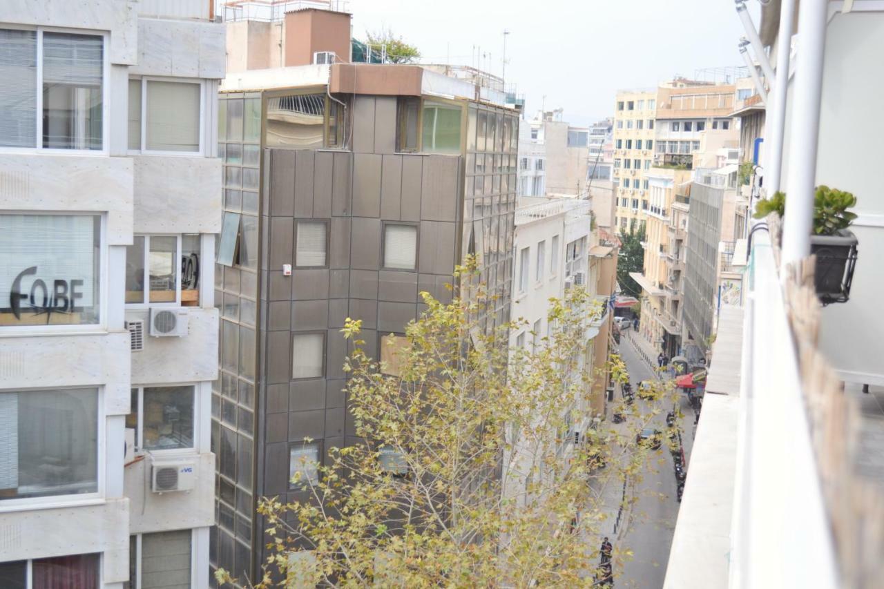 Athens Modern Minimalistic Sunny Studio With Balcony Apartamento Exterior foto